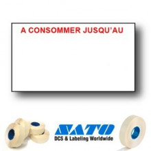 Etiquette SATO EPB1IX-010 18x10 colle perm. A consommer jusqu'au